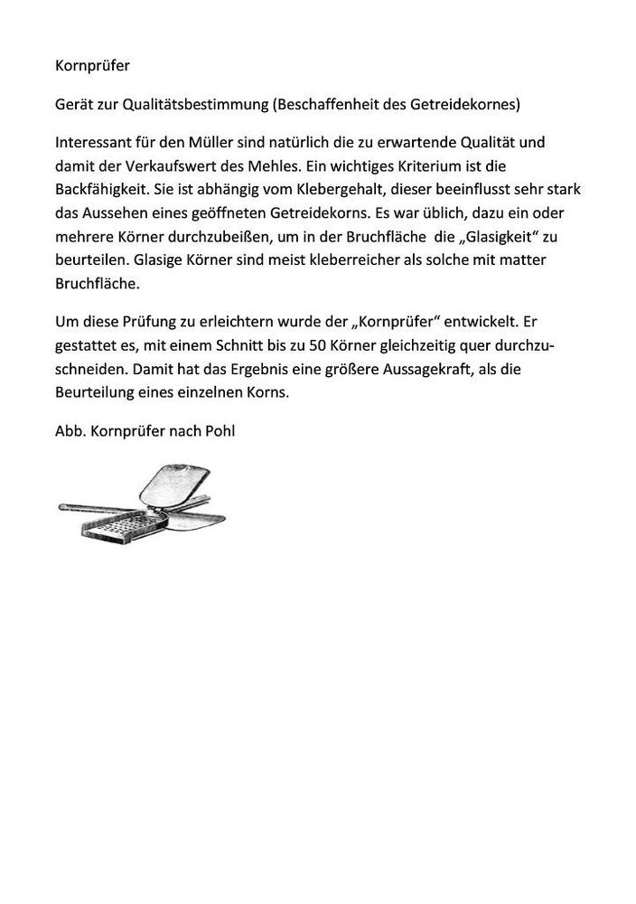 Wassermühle Klein Quenstedt
